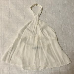 Zara white top